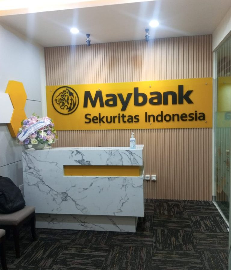 TRenovasi interior Maybank