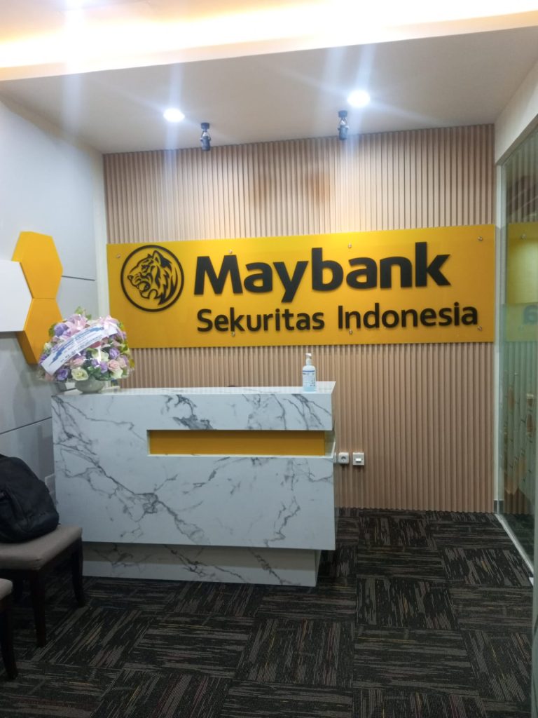 TRenovasi interior Maybank